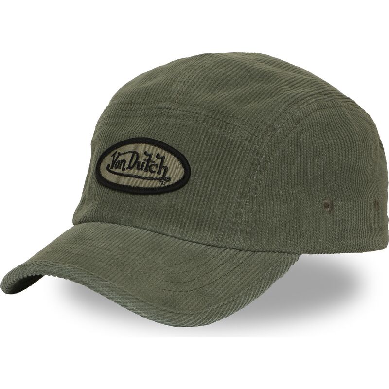 casquette-5-panel-courbee-verte-ajustable-c5p-vel03-von-dutch