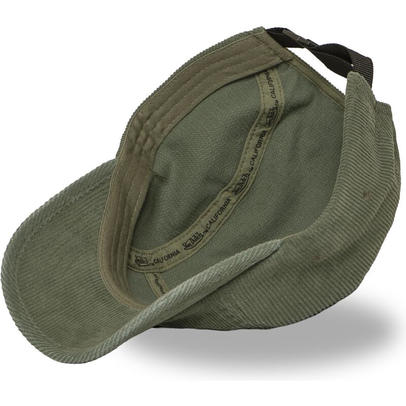 casquette-5-panel-courbee-verte-ajustable-c5p-vel03-von-dutch