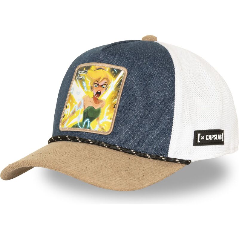 casquette-trucker-multicolore-fee-clochette-pix1-power-pixie-disney-capslab casquette-trucker-multicolore-fee-clochette-pix1-power-pixie-disney-capslab