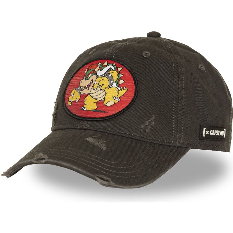 casquette-courbee-marron-ajustable-bowser-smb3-bow-super-mario-bros-capslab