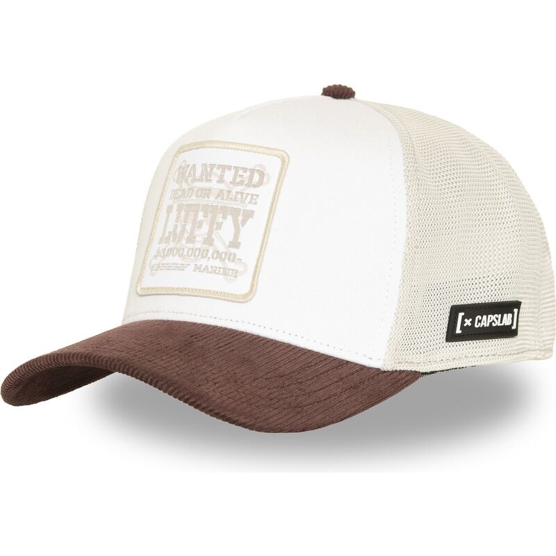 casquette-trucker-beige-et-marron-monkey-d-luffy-op9-bico-one-piece-capslab casquette-trucker-beige-et-marron-monkey-d-luffy-op9-bico-one-piece-capslab