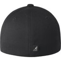 casquette-courbee-noire-ajustee-wool-flexfit-baseball-beluga-black-kangol