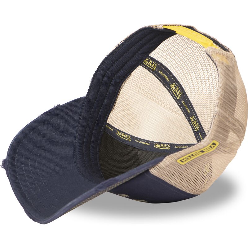 casquette-trucker-bleue-marine-et-beige-crew30-von-dutch