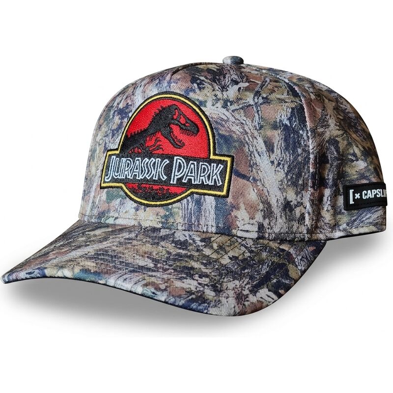 casquette-courbee-camouflage-snapback-jur2-cam-jurassic-park-capslab casquette-courbee-camouflage-snapback-jur2-cam-jurassic-park-capslab