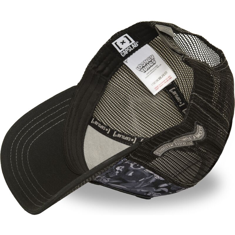 casquette-trucker-noire-bugs-bunny-et-daffy-duck-loo14-duo-looney-tunes-capslab