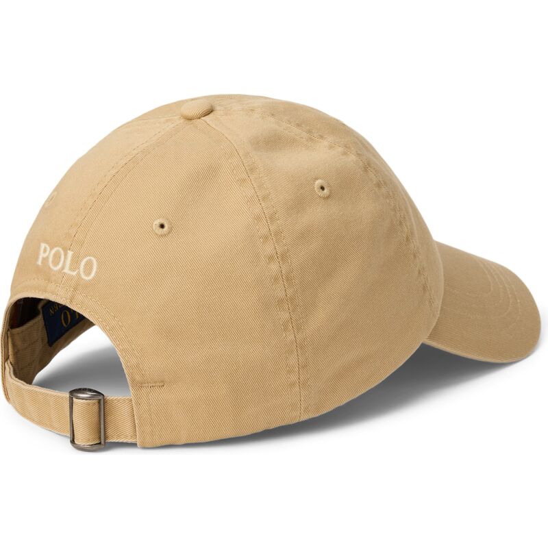 casquette-courbee-beige-ajustable-avec-logo-beige-cotton-chino-classic-sport-polo-ralph-lauren casquette-courbee-beige-ajustable-avec-logo-beige-cotton-chino-classic-sport-polo-ralph-lauren