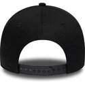 casquette-courbee-noire-snapback-e-frame-rubber-logo-new-york-new-era
