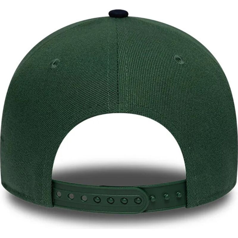 casquette-courbee-verte-et-bleue-marine-snapback-e-frame-suede-visor-new-york-yankees-mlb-new-era casquette-courbee-verte-et-bleue-marine-snapback-e-frame-suede-visor-new-york-yankees-mlb-new-era