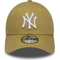 casquette-courbee-khaki-ajustable-9forty-league-essential-new-york-yankees-mlb-new-era