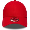 casquette-courbee-rouge-ajustable-9forty-basic-flag-new-era