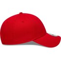 casquette-courbee-rouge-ajustable-9forty-basic-flag-new-era