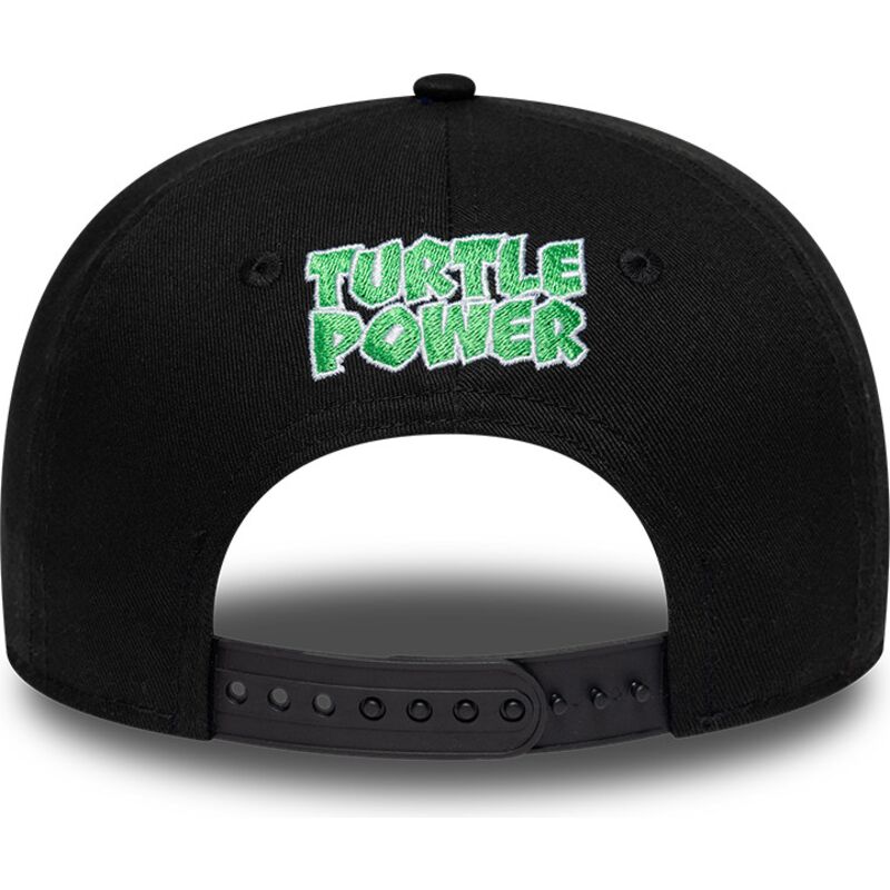 casquette-plate-noire-snapback-pour-enfant-9fifty-cowabunga-pizza-tortues-ninja-new-era casquette-plate-noire-snapback-pour-enfant-9fifty-cowabunga-pizza-tortues-ninja-new-era