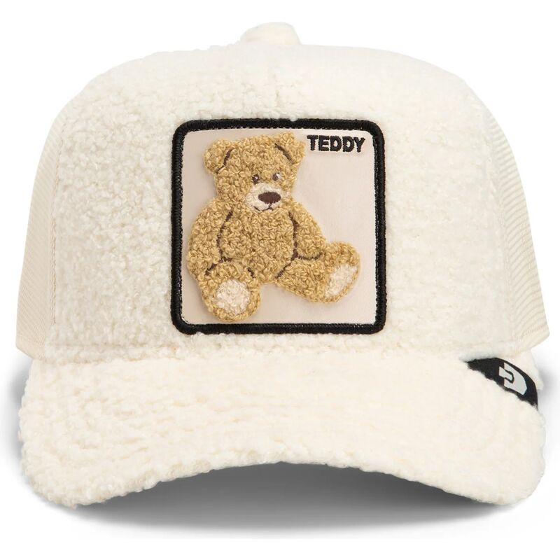 casquette-trucker-beige-ours-en-peluche-teddy-double-stuffed-the-farm-goorin-bros casquette-trucker-beige-ours-en-peluche-teddy-double-stuffed-the-farm-goorin-bros