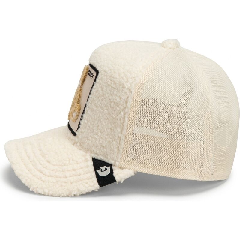 casquette-trucker-beige-ours-en-peluche-teddy-double-stuffed-the-farm-goorin-bros casquette-trucker-beige-ours-en-peluche-teddy-double-stuffed-the-farm-goorin-bros