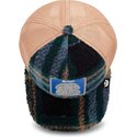 casquette-trucker-verte-et-beige-lapin-en-peluche-bunny-double-stuffed-the-farm-goorin-bros