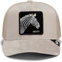 casquette-trucker-beige-zebre-velour-zesty-the-farm-goorin-bros