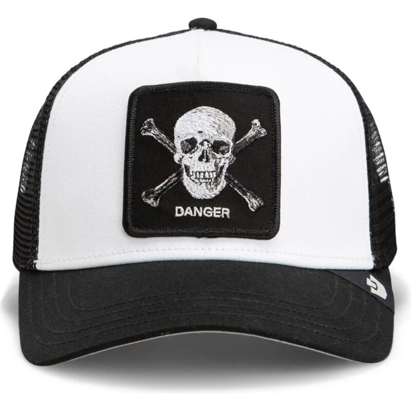 casquette-trucker-noire-et-blanche-crane-danger-skull-and-crossbones-original-recipe-the-farm-goorin-bros
