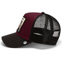 casquette-trucker-grenat-et-noire-panthere-strength-panther-original-recipe-the-farm-goorin-bros