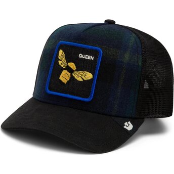 Casquette trucker multicolore abeille Brit Queen Check, Mate The Farm Goorin Bros.