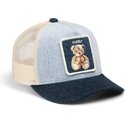 casquette-trucker-bleue-ours-en-peluche-cuddly-denim-after-dark-the-farm-goorin-bros