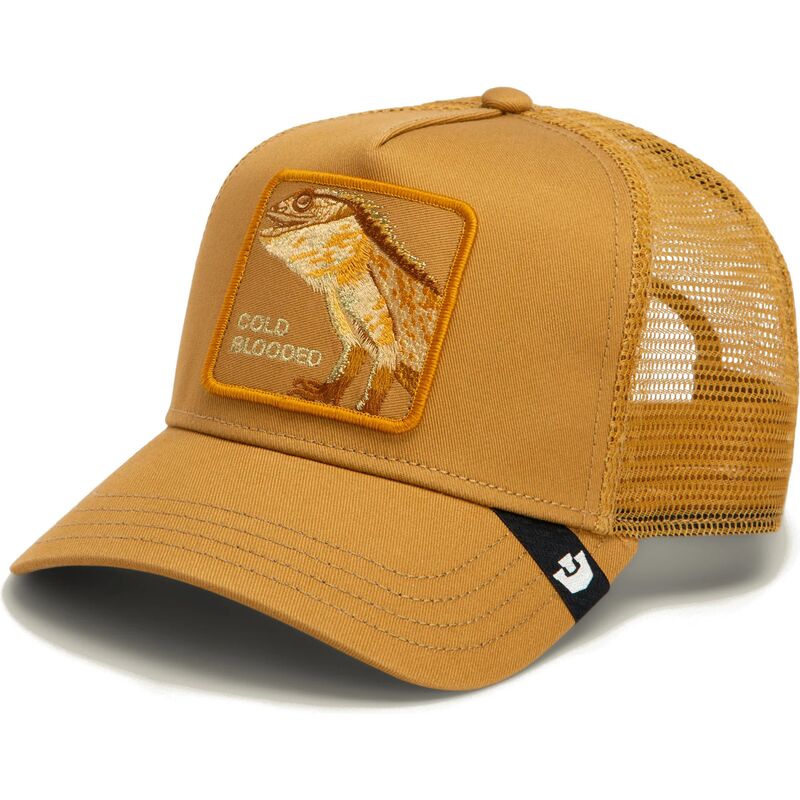 casquette-trucker-marron-iguana-circle-of-life-cold-blooded-tone-shift-the-farm-goorin-bros
