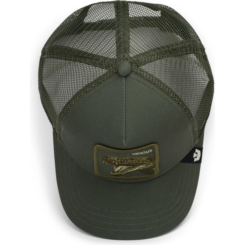 casquette-trucker-verte-serpent-circle-of-life-vicious-tone-shift-the-farm-goorin-bros