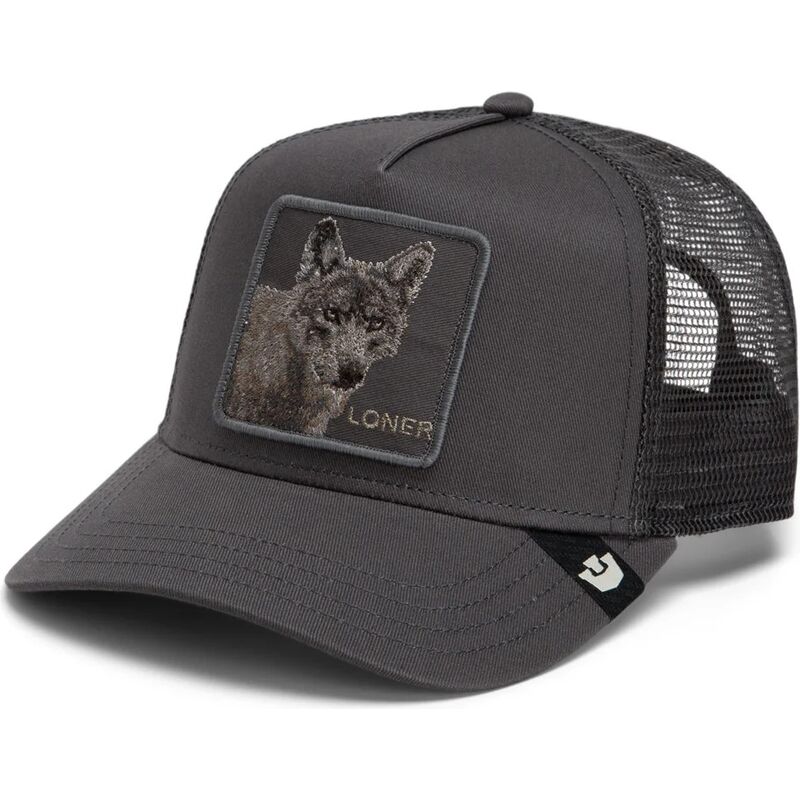 casquette-trucker-grise-loup-circle-of-life-loner-tone-shift-the-farm-goorin-bros casquette-trucker-grise-loup-circle-of-life-loner-tone-shift-the-farm-goorin-bros