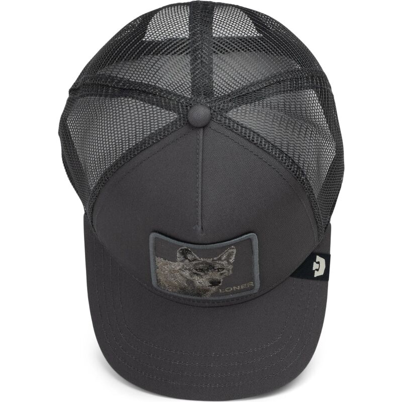 casquette-trucker-grise-loup-circle-of-life-loner-tone-shift-the-farm-goorin-bros casquette-trucker-grise-loup-circle-of-life-loner-tone-shift-the-farm-goorin-bros