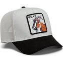 casquette-trucker-grise-et-noire-chevre-suede-greatest-goat-microsuede-the-farm-goorin-bros