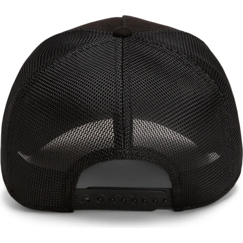 casquette-trucker-noire-et-rouge-lion-re-lionne-rosso-microsuede-king-the-farm-goorin-bros casquette-trucker-noire-et-rouge-lion-re-lionne-rosso-microsuede-king-the-farm-goorin-bros