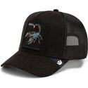 casquette-trucker-noire-scorpion-suede-scorpion-microsuede-the-farm-goorin-bros