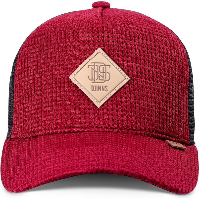 casquette-trucker-rouge-et-noire-hft-knitted-fab-djinns