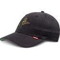 casquette-courbee-noire-ajustable-do-nothing-club-weird-vibes-frog-djinns