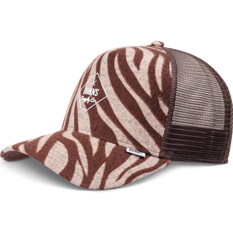 casquette-trucker-marron-hft-rubbertigerstripes-djinns