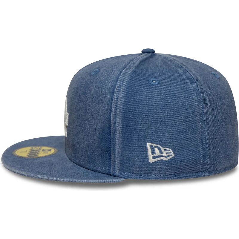 casquette-plate-bleue-ajustee-59fifty-washed-los-angeles-dodgers-mlb-new-era