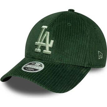 Casquette courbée verte snapback pour femme avec logo...