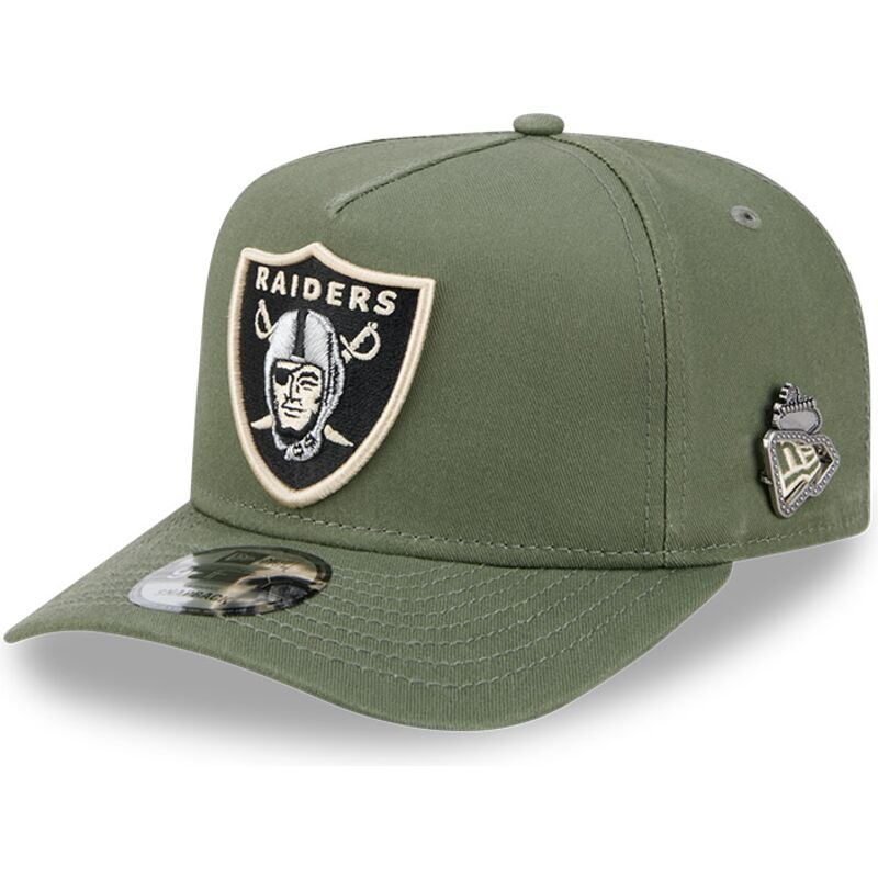 casquette-courbee-verte-snapback-9fifty-a-frame-precurved-side-pin-las-vegas-raiders-nfl-new-era casquette-courbee-verte-snapback-9fifty-a-frame-precurved-side-pin-las-vegas-raiders-nfl-new-era