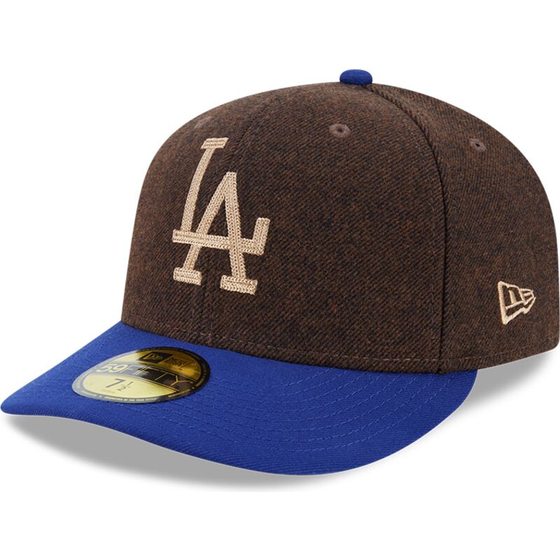 casquette-courbee-marron-et-bleue-ajustee-59fifty-precurved-los-angeles-dodgers-mlb-new-era casquette-courbee-marron-et-bleue-ajustee-59fifty-precurved-los-angeles-dodgers-mlb-new-era