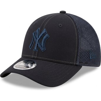 Casquette courbée bleue marine ajustée avec logo bleu marine 39THIRTY M-Crown Neo New York Yankees MLB New Era
