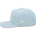 casquette-courbee-bleue-ajustable-19twenty-precurved-corduroy-pastel-new-york-yankees-mlb-new-era