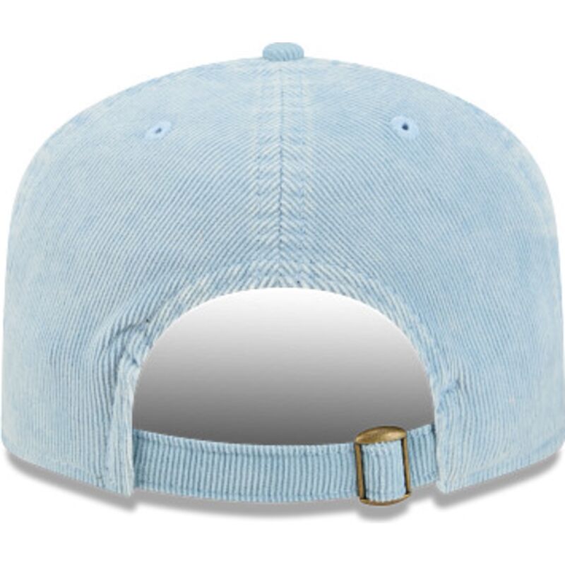 casquette-courbee-bleue-ajustable-19twenty-precurved-corduroy-pastel-new-york-yankees-mlb-new-era
