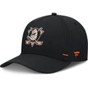 casquette-courbee-noire-snapback-structured-a-frame-anaheim-ducks-nhl-fanatics