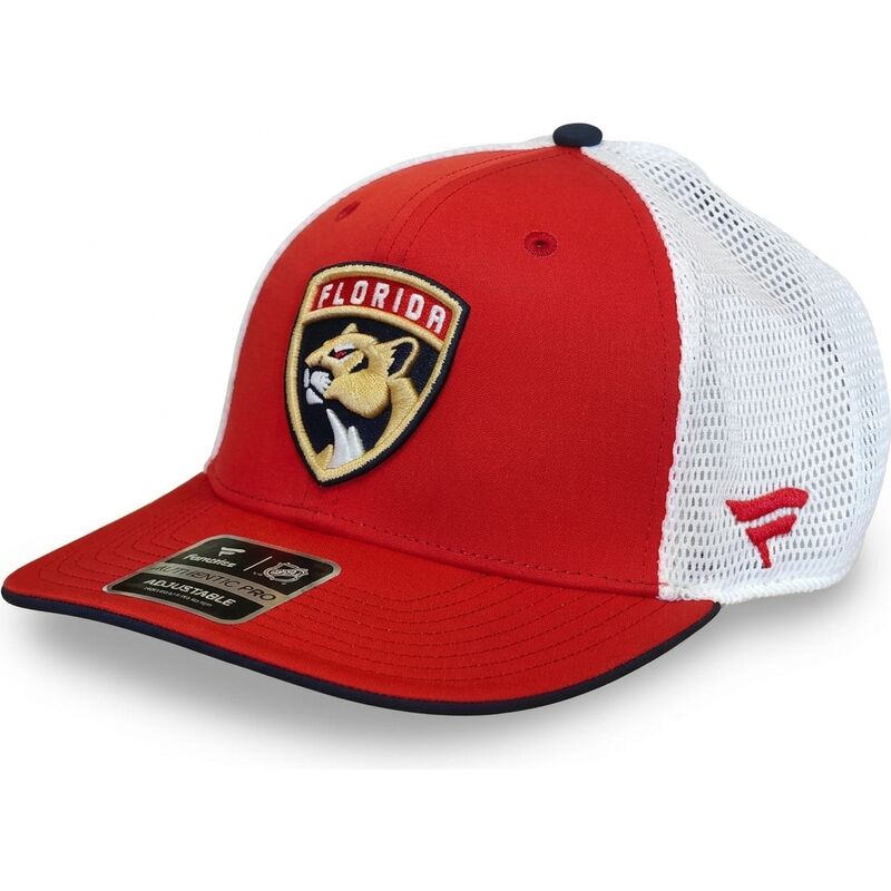 casquette-trucker-rouge-et-blanche-structured-mid-crown-florida-panthers-nhl-fanatics casquette-trucker-rouge-et-blanche-structured-mid-crown-florida-panthers-nhl-fanatics