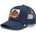 casquette-trucker-bleue-lion-royal-stay-royal-sidekick-the-farm-goorin-bros