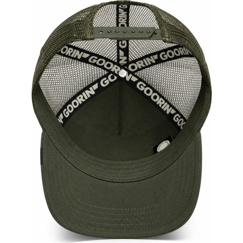 casquette-trucker-verte-off-the-grid-sidekick-the-farm-goorin-bros casquette-trucker-verte-off-the-grid-sidekick-the-farm-goorin-bros