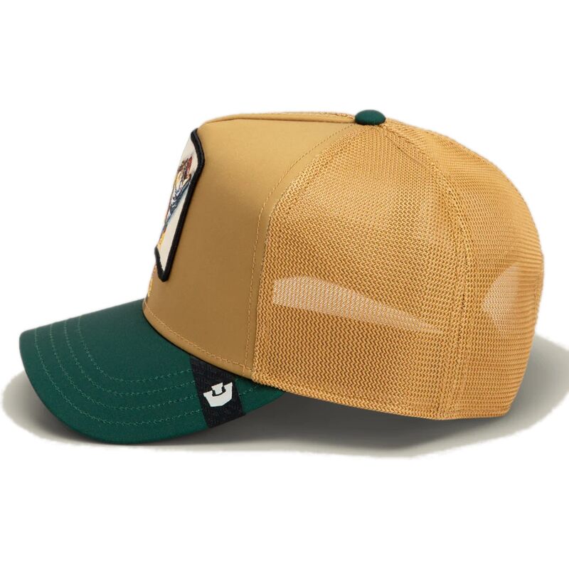 casquette-trucker-marron-et-verte-poisson-pro-migration-the-farm-goorin-bros casquette-trucker-marron-et-verte-poisson-pro-migration-the-farm-goorin-bros