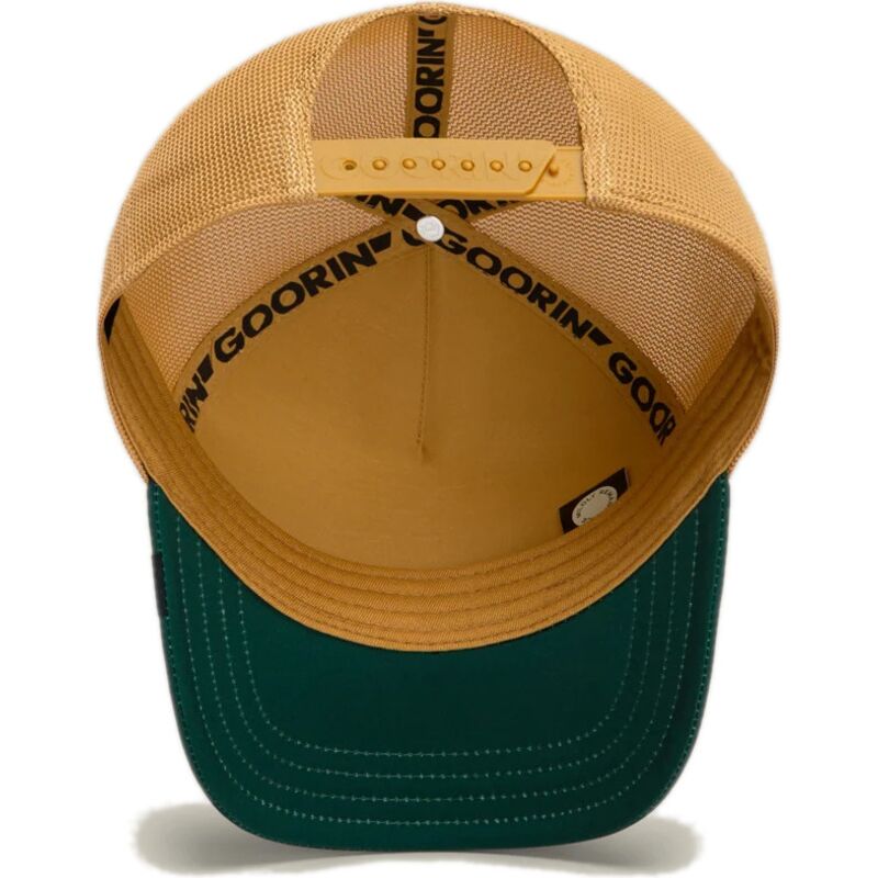 casquette-trucker-marron-et-verte-poisson-pro-migration-the-farm-goorin-bros casquette-trucker-marron-et-verte-poisson-pro-migration-the-farm-goorin-bros