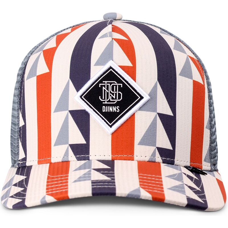 casquette-trucker-multicolore-et-grise-hft-bauhaus-aztek-djinns