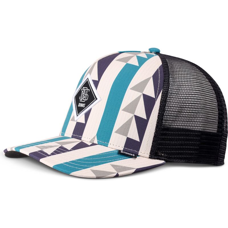 casquette-trucker-multicolore-et-noire-hft-bauhaus-aztek-djinns