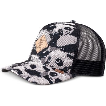 Casquette trucker noire HFT Crasy Sofa Panda Djinns